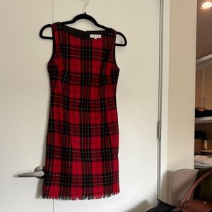Tartan Plaid Mini Dress